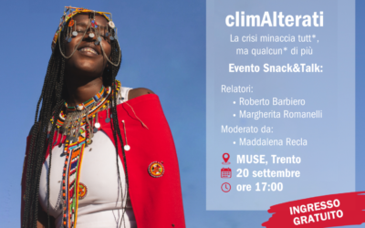 ClimAlterati – un evento e tanti aggiornamenti sul progetto promosso dai giovani SCUP